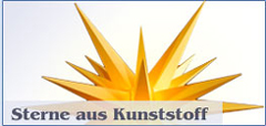 Kunststoff Sterne