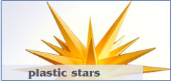 plastic stars