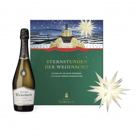 Gift box - Star and sparkling wine