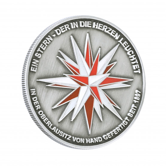 Medaille 125-Jahre-Herrnhuter-Sterne
