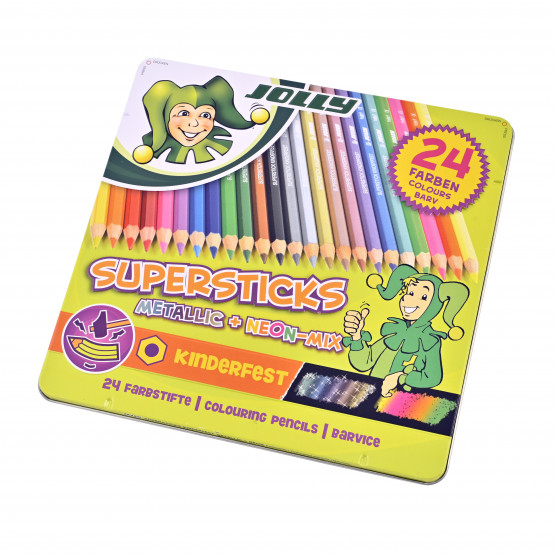 Jolly Colouring pens 24-pcs. case