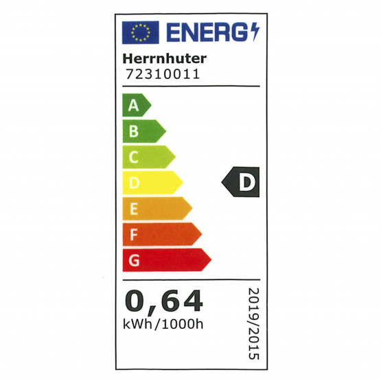 LED Schaftkerze kaltwei� f�r Kette