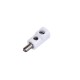 Miniaturstecker weiß