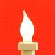 Flammenkerze 6V für Lichterbogen