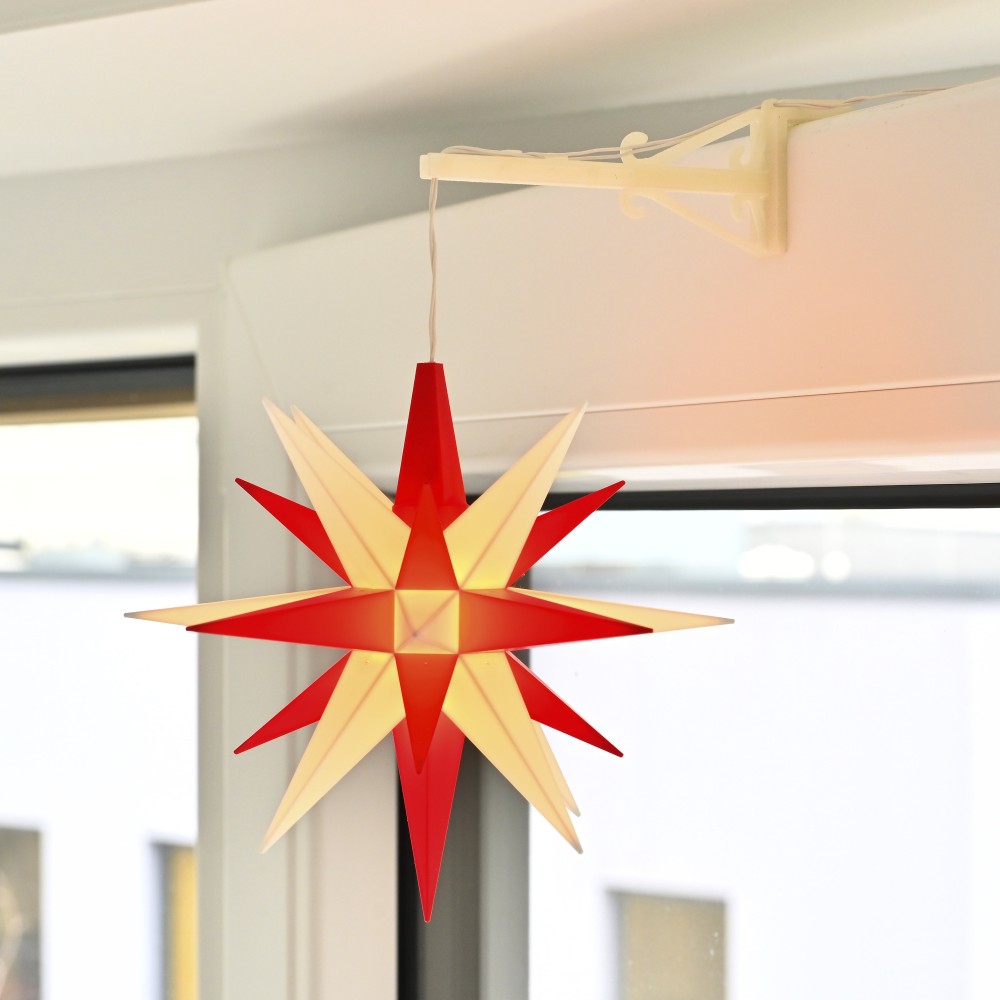 rote stabkerzen 4er-Set LED Stabkerze, rot Duft:Weihnachten