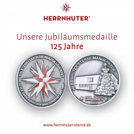 Medaille 125-Jahre-Herrnhuter-Sterne