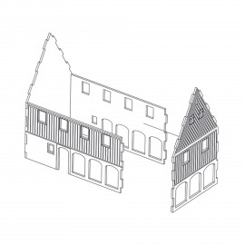 Holz-Umgebindehaus mit Miniaturstern
